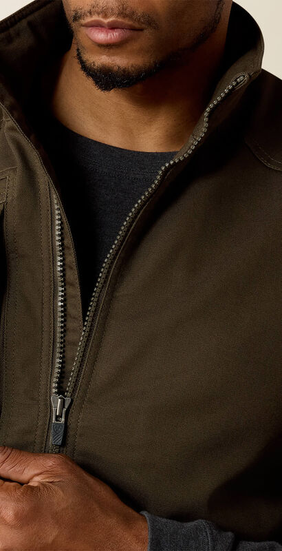 Rebar Washed DuraCanvas Insulated Vest 01